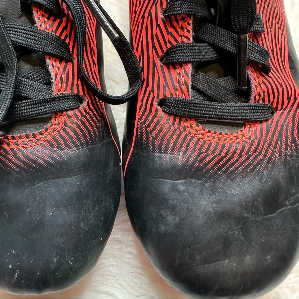 Puma Spirit II Cleats Red & Black Size 1 - Picture 2 of 16